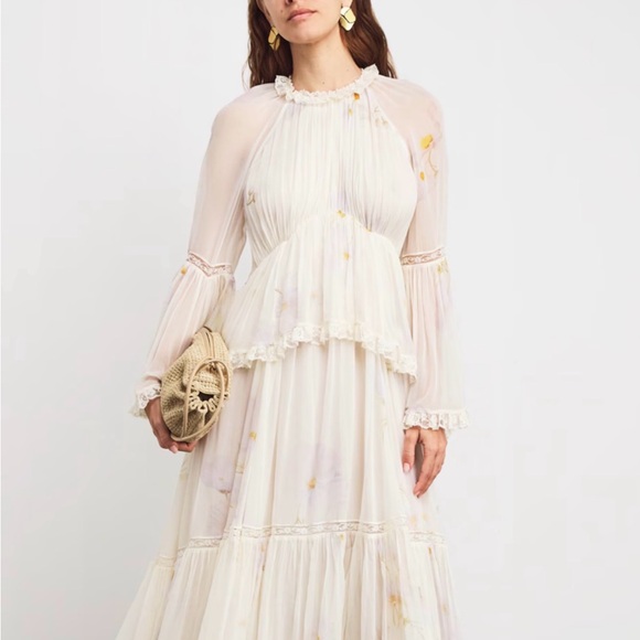 Zimmermann Dresses & Skirts - Zimmermann Memento Peplum Flutter Dress